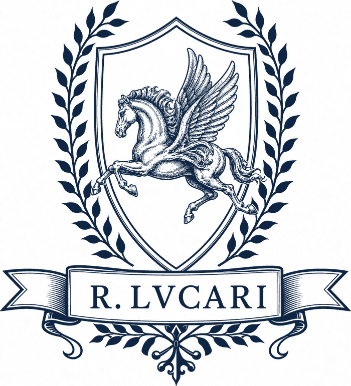 R.LVCARI crest